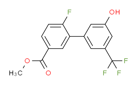 5-(2-Fluoro-5-methoxycarbonylphenyl)-3-trifluoromethylphenol