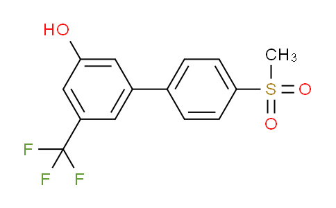 5-(4-Methylsulfonylphenyl)-3-trifluoromethylphenol