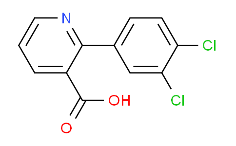 2-(3,4-Dichlorophenyl)nicotinic acid