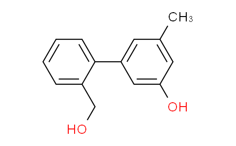 5-(2-Hydroxymethylphenyl)-3-methylphenol