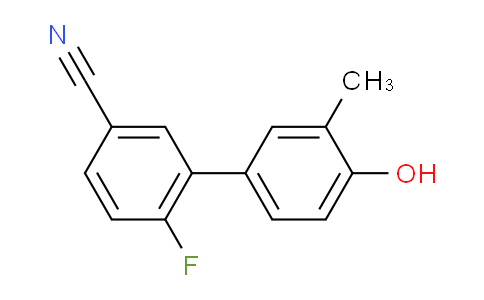 4-(5-Cyano-2-fluorophenyl)-2-methylphenol