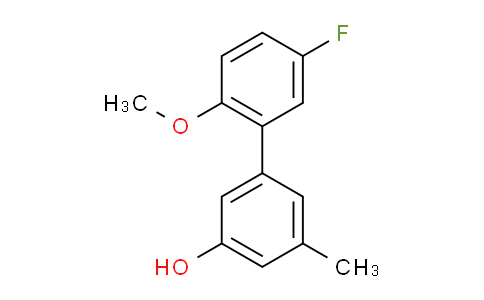 5-(5-Fluoro-2-methoxyphenyl)-3-methylphenol