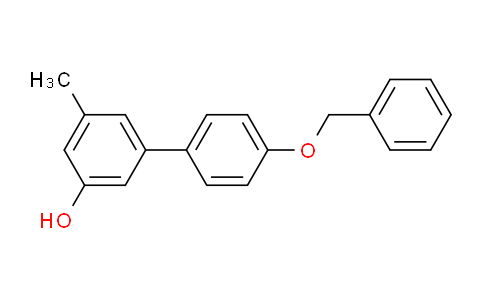 5-(4-Benzyloxyphenyl)-3-methylphenol