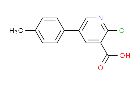 2-Chloro-5-(4-methylphenyl)nicotinic acid