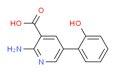 2-Amino-5-(2-hydroxyphenyl)nicotinic acid