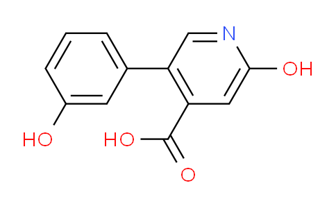 5-(3-Hydroxyphenyl)-2-hydroxyisonicotinic acid