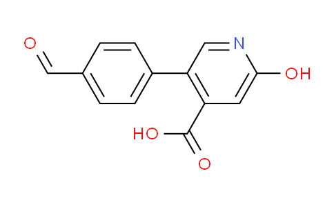 5-(4-Formylphenyl)-2-hydroxyisonicotinic acid