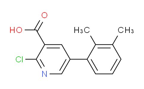 2-Chloro-5-(2,3-dimethylphenyl)nicotinic acid