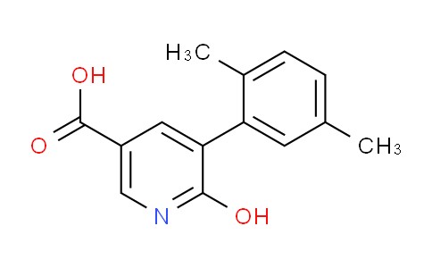 5-(2,5-Dimethylphenyl)-6-hydroxynicotinic acid