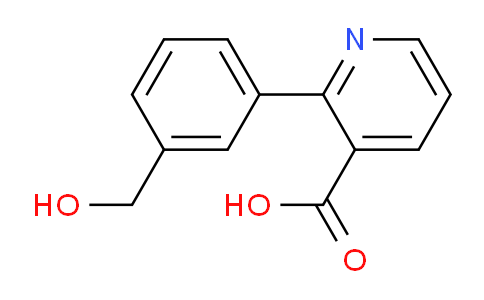 2-(3-Hydroxymethylphenyl)nicotinic acid