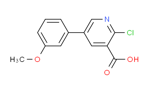 2-Chloro-5-(3-methoxyphenyl)nicotinic acid