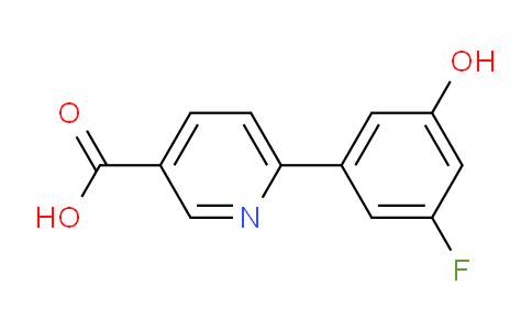 6-(3-Fluoro-5-hydroxyphenyl)nicotinic acid