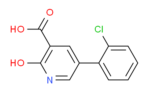5-(2-Chlorophenyl)-2-hydroxynicotinic acid