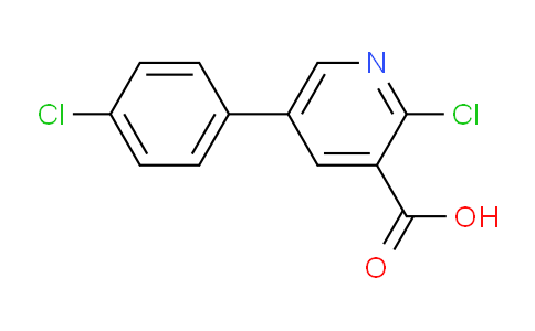 2-Chloro-5-(4-chlorophenyl)nicotinic acid