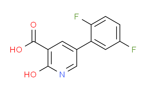 5-(2,5-Difluorophenyl)-2-hydroxynicotinic acid