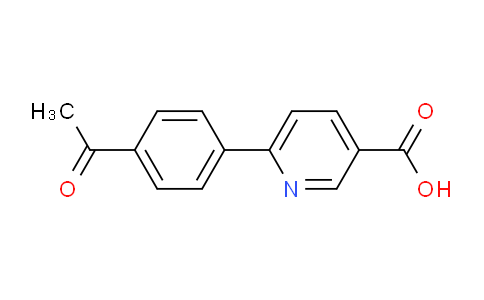 6-(4-Acetylphenyl)nicotinic acid