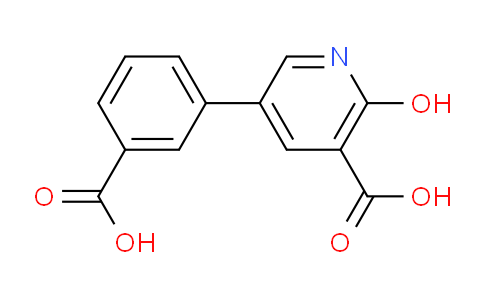 5-(3-Carboxyphenyl)-2-hydroxynicotinic acid
