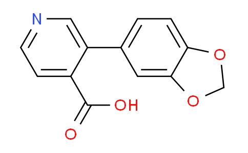 3-(3,4-methylenedioxyphenyl)Isonicotinic acid