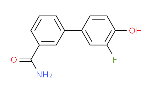 4-(3-Aminocarbonylphenyl)-2-fluorophenol