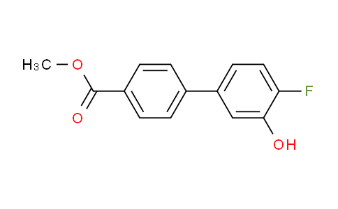 2-Fluoro-5-(4-methoxycarbonylphenyl)phenol