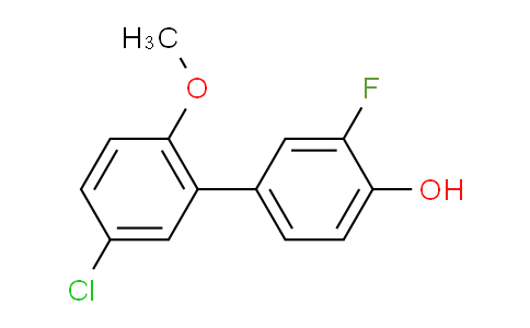 4-(5-Chloro-2-methoxyphenyl)-2-fluorophenol