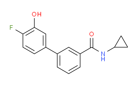 5-[3-(Cyclopropylaminocarbonyl)phenyl]-2-fluorophenol