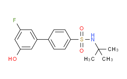 5-(4-t-Butylsulfamoylphenyl)-3-fluorophenol