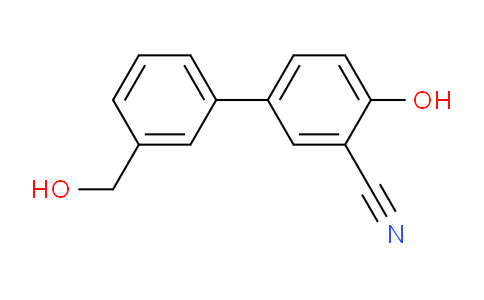2-Cyano-4-(3-hydroxymethylphenyl)phenol