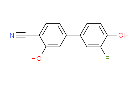 2-Cyano-5-(3-fluoro-4-hydroxyphenyl)phenol