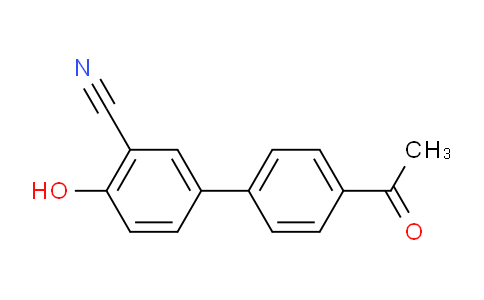 4-(4-Acetylphenyl)-2-cyanophenol