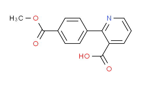 2-(4-Methoxycarbonylphenyl)nicotinic acid