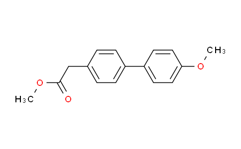 Methyl 2-[4-(4-methoxyphenyl)phenyl]acetate