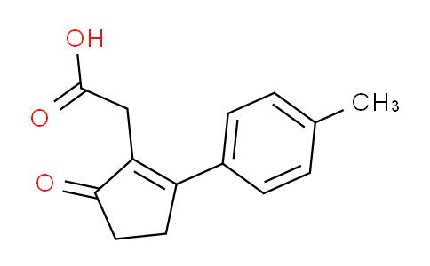 2-(5-Oxo-2-(p-tolyl)cyclopent-1-en-1-yl)acetic acid