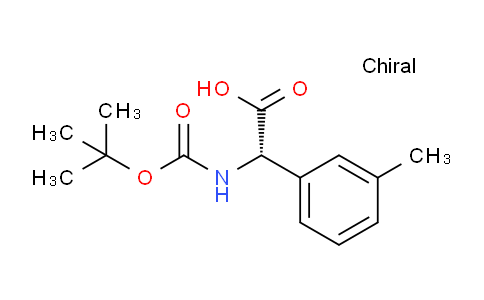 (S)-2-((tert-Butoxycarbonyl)amino)-2-(m-tolyl)acetic acid