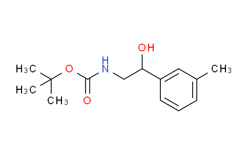 tert-Butyl (2-hydroxy-2-(m-tolyl)ethyl)carbamate