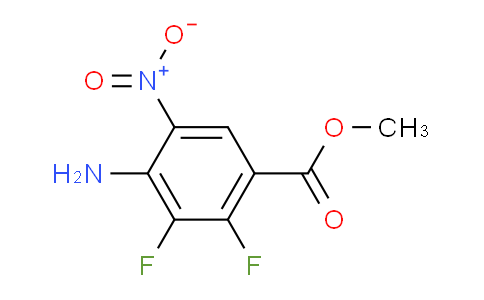 4-氨基-2,3-二氟-5-硝基苯甲酸甲酯
