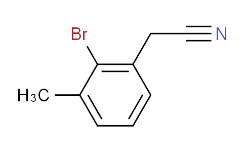 2-bromo-3-methylphenylacetonitrile