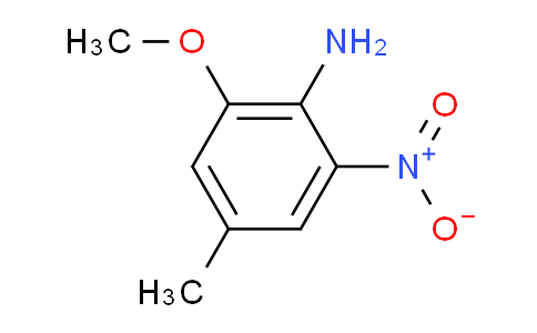 2-甲氧基-4-甲基-6-硝基苯胺