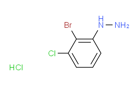 2-溴-3-氯苯肼.盐酸盐