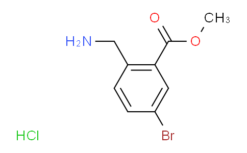 Methyl 2-(aminomethyl)-5-bromobenzoate hydrochloride