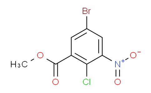 Methyl 5-bromo-2-chloro-3-nitrobenzoate