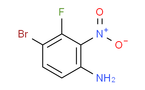 2-硝基-3-氟-4-溴苯胺