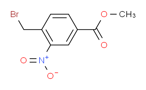Benzoic acid, 4-(bromomethyl)-3-nitro-, methyl ester