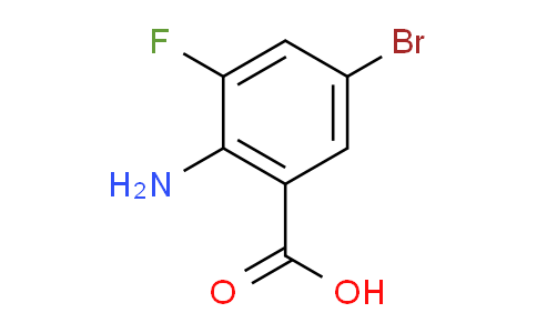 2-amino-5-bromo-3-fluorobenzoic acid