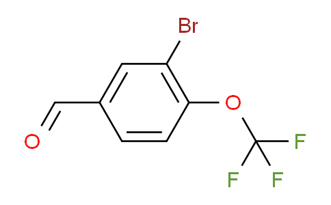3-bromo-4-(trifluoromethoxy)benzaldehyde