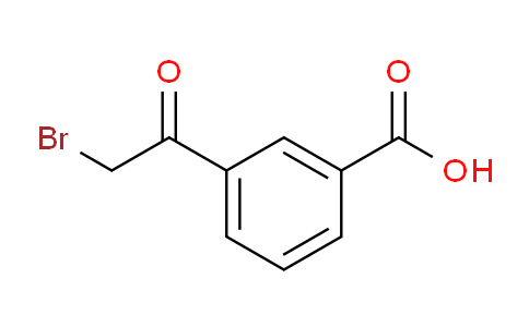 Benzoic acid, 3-(bromoacetyl)-