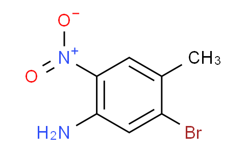 Benzenamine, 5-bromo-4-methyl-2-nitro-