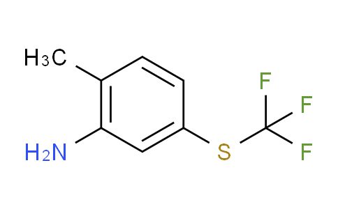 2-Methyl-5-[(trifluoromethyl)sulfanyl]aniline