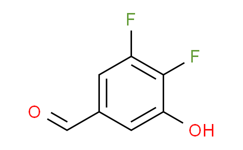3,4-difluoro-5-hydroxy-benzaldehyde