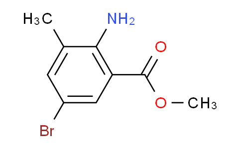 Methyl 2-amino-5-bromo-3-methylbenzenecarboxylate
